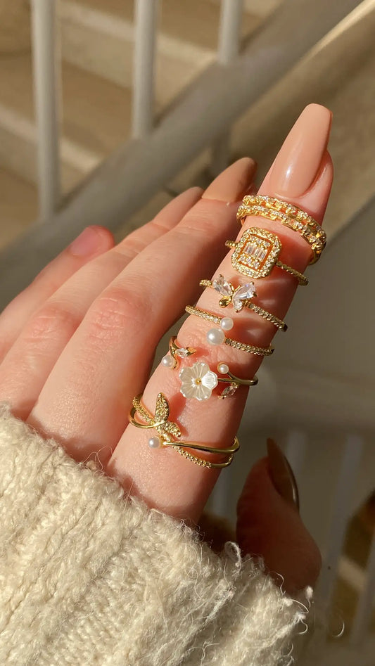 Dainty rings