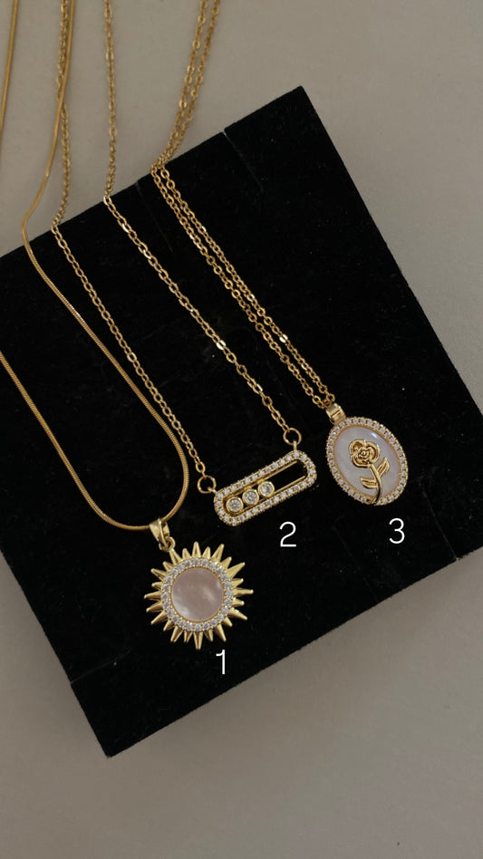 Summery necklaces