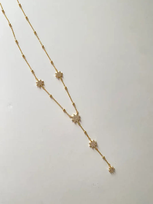 Shooting star necklace