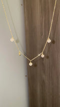 Shiny circles necklace