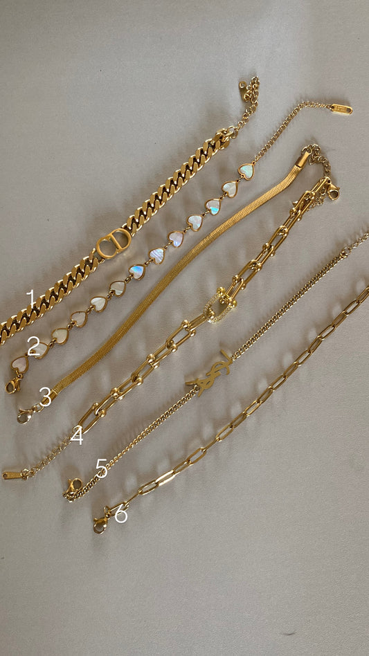 Tiffany and YSL bravelets