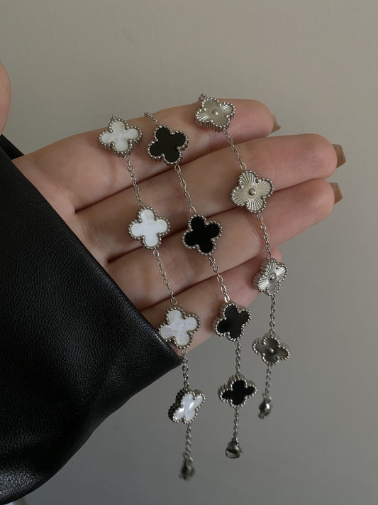 Silver vankleef braclets