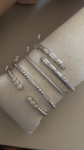 Silver bangles