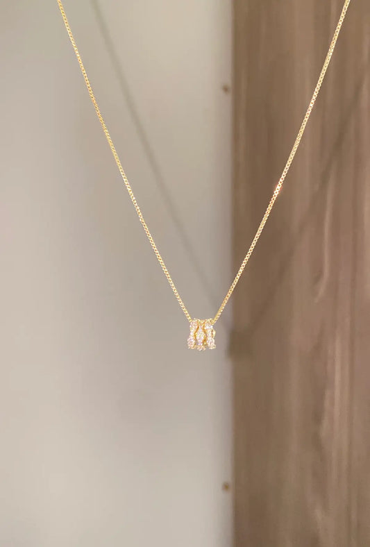 3 circles necklace