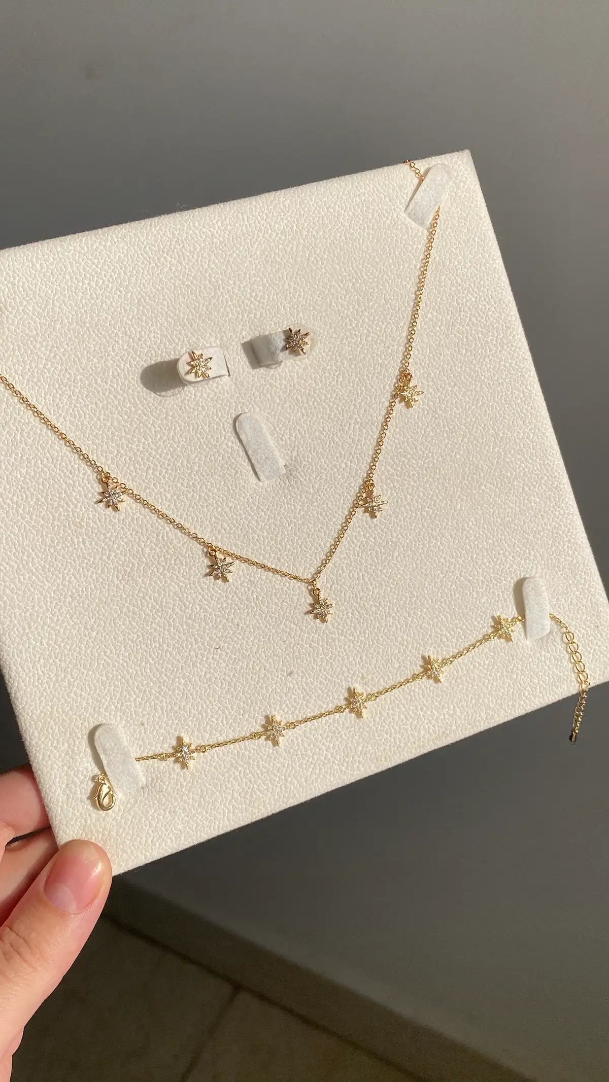Stars jewelry set