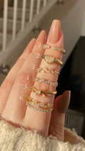 Heart ring stack