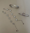 Silver vankleef and Cartier