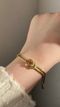 Bold knot bracelet