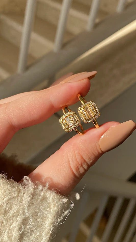 Baguette rings