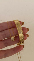 Vancleef bangle and necklace