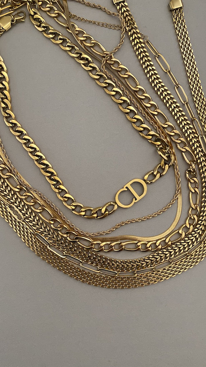 Basic chains necklaces
