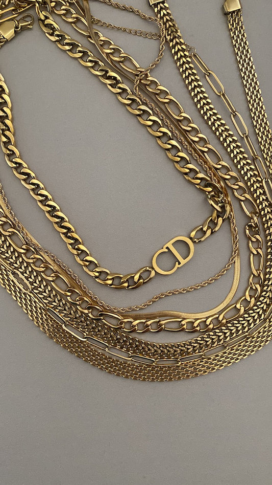 Basic chains necklaces